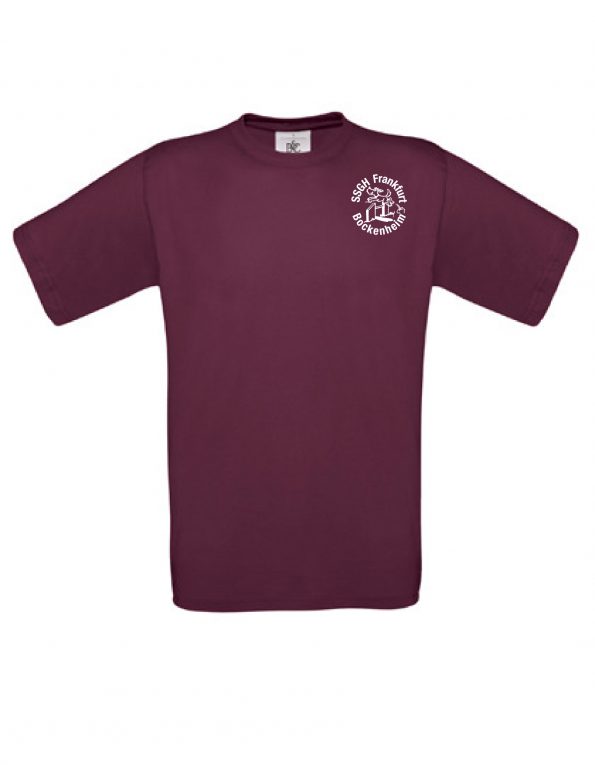 T-Shirt – Herren – Burgundy